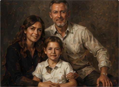 Heritage family portrait